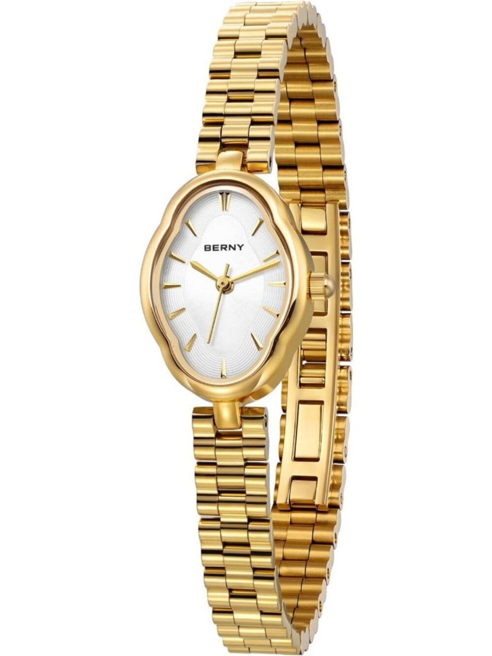 Dainty Gold Women's Quartz Watch - Vintage Waterproof Design, Luxury Gift Idea